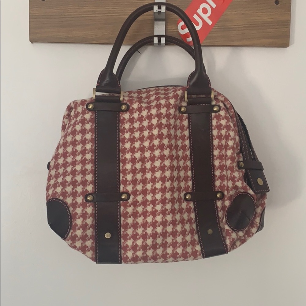 houndstooth bag